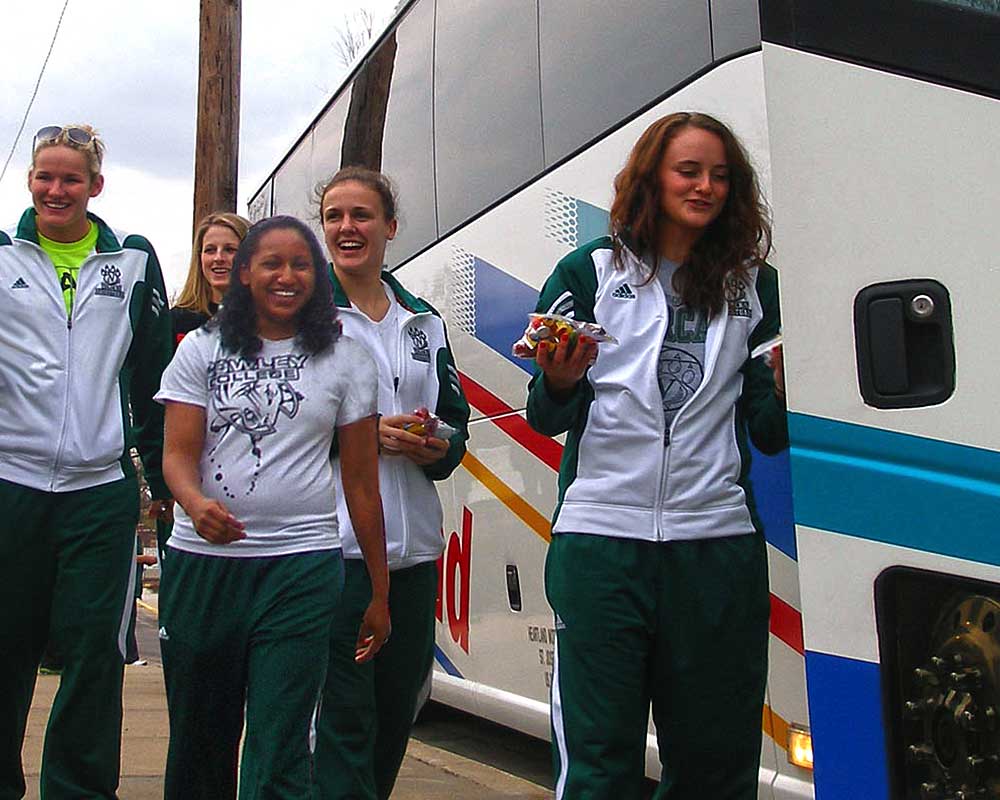 Bus Charters for school athletics